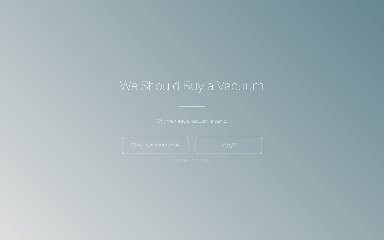 Carrd profile picture for @vacuum